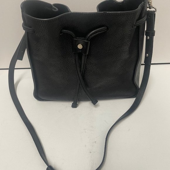 Massimo Dutti leather small bucket purse - Picture 2 of 5